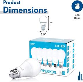 img 3 attached to 💡 Hyperikon Medium Dimmable Lighting - Advanced Omnidirectional Design