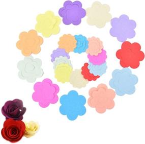 img 4 attached to Exploring Nature's Beauty: ODETOJOY Quilling Flowers Scrapbooking Set - 20PCS Crafting Delight