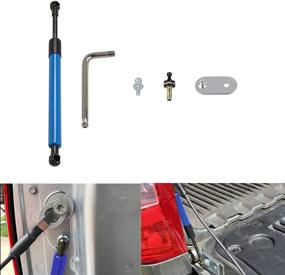 img 4 attached to 🔵 Youxmoto Blue Tailgate Assist Shock for 2004-2014 Ford F150 & 2006-2008 Lincoln Mark LT Trucks - Lift Support DZ43200