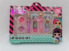 img 3 attached to 💄 Taste Beauty L.O.L. Surprise! 6 Piece Lip Gloss Beauty Set with Enhanced SEO