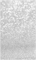 funnytree 3x5ft silver bokeh photography backdrop spots shinning sparkle (not glitter) sand scale halo still life background baby shower birthday party portrait photo studio photobooth props gift logo