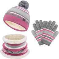 stylish and warm: stroll winter gloves 🧤 for toddler girls – essential cold weather accessories logo