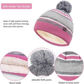 img 2 attached to Stylish and Warm: Stroll Winter Gloves 🧤 for Toddler Girls – Essential Cold Weather Accessories