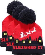 sslr holiday knitted christmas 2pcs red логотип