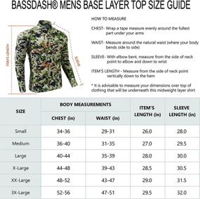 img 2 attached to BASSDASH Midweight Thermal Pullover Underwear Sports & Fitness and Other Sports