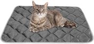 cat mat with self-heating technology for optimal comfort: thermal pet bed mat with self-warming feature - ideal for pet crates logo