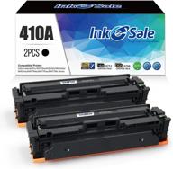 🖨️ compatible toner replacement for hp 410a 410x cf410a cartridge black ink - ink e-sale- for hp color pro mfp m477fnw m477fdw m477fdn m452dn m452dw m452nw m377dw printer logo
