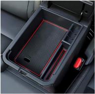 🚗 enhance your nissan sentra's interior organization with lfotpp armrest center console organizer tray for 2020 2021+ models: coin and sunglasses holder included! logo