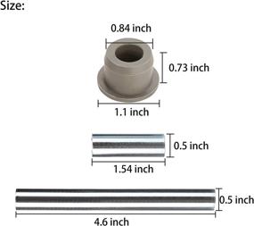 img 1 attached to 🏌️ Enhance Your Club Car Precedent with 9.99WORLD MALL Golf Cart Control Arm Bushing Kit (2004-up)