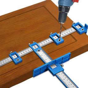 img 1 attached to 🔨 CAMWAY Punch Locator Drill Guide Tool: The Ultimate Cabinet Hardware Jig for Accurate Handle and Knob Installation