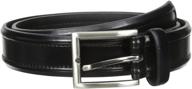 👞 casual cognac leather accessories for men's belts by florsheim logo