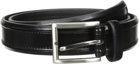 img 1 attached to 👞 Casual Cognac Leather Accessories for Men's Belts by Florsheim