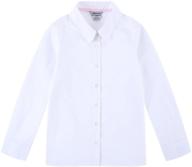 👚 elevate your style with bienzoe school uniforms oxford sleeve girls' clothing logo