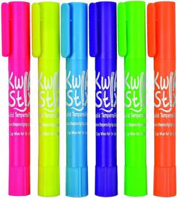 img 2 attached to Перевод на русский язык заголовка продукта: "Набор красок темперы Kwikstix Thin Stix Solid от The Pencil Grip, 24 штуки - быстро высыхающие краски для искусства, 12 классических, 6 неоновых, 6 металлик цветов - универсальное применение в ремеслах и художественных работах, 6 г".