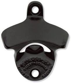 img 2 attached to Black Plain Mounted Bottle Opener Kitchen & Dining