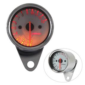 img 4 attached to INNOGLOW Motorcycle Tachometer Speedometer 0 13000RPM