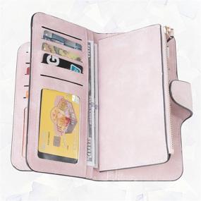 img 2 attached to INNIFER Leather Organizer Handbags & Wallets for Women - Enhanced Capacity Wallets