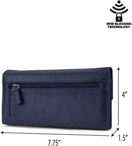 img 1 attached to Nautica Manager Womens Wallet Organizer