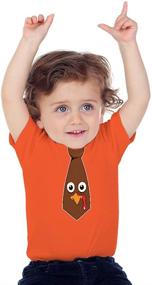 img 1 attached to 🦃 Get Festive with TeeStars Little Turkey Thanksgiving T Shirt - Perfect Boys' Clothing for Tops, Tees, and Shirts