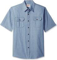 👕 x-large men's wrangler authentics short sleeve classic clothing and shirts logo