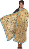 salsanights scarves embroidered dupatta phulkari women's accessories logo