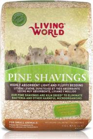 img 4 attached to 🐾 Premium 4-Cubic Feet Living World Pine Shavings: Top-Quality Bedding for Pets