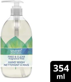 img 3 attached to Seventh Generation Hand Wash, Free and Clear - 12 oz: Eco-Friendly and Gentle on Skin