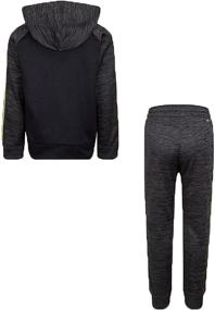 img 1 attached to Nike Therma Zip Up Two Piece Heather Boys' Clothing via Clothing Sets