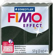 🖤 staedtler 8020-907 fimo effect полимерная глина, 2 унции - черный жемчуг логотип