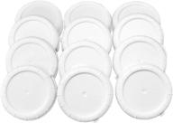 🧢 high-quality replacement caps for the dairy shoppe (12-pack, 48 mm) logo