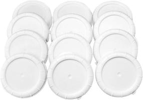 img 3 attached to 🧢 High-Quality Replacement Caps for The Dairy Shoppe (12-Pack, 48 MM)