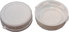 img 2 attached to 🧢 High-Quality Replacement Caps for The Dairy Shoppe (12-Pack, 48 MM)