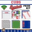 scrapbook customs cubs pride baseball logo