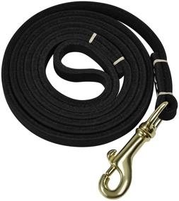 img 4 attached to 🐾 LUXACO Genuine Leather Dog Leash | 4/5/6 Feet | Water Resistant Full Grain Leather | Walking/Training Leash for Medium/Small Dogs | Black/Brown