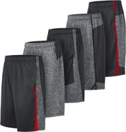 mens basketball shorts athletic pockets sports & fitness and australian rules football logo