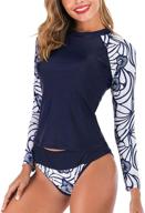 lafykoly protection swimsuit tankini bathing women's clothing logo