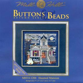 img 2 attached to 🏰 Spooky Manor - Cross Stitch Kit: Haunted Mansion