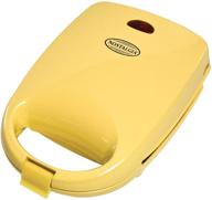 nostalgia anml400 circus animal waffle maker - vibrant yellow color логотип