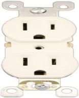 leviton 5320 sw straight receptacle: reliable and versatile electrical outlet логотип