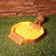🐢 rectangular resin reptile feeder dish for tortoise lizard gecko snake chameleon - senzeal logo