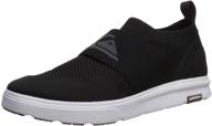 quiksilver amphibian slip sneaker black logo