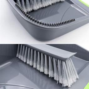 img 2 attached to AmazonBasics Dustpan And Brush Set