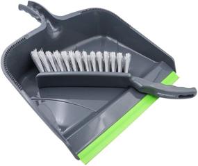 img 1 attached to AmazonBasics Dustpan And Brush Set