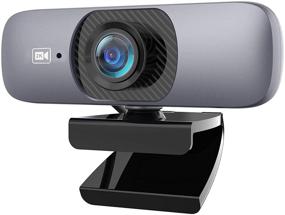 img 4 attached to 📷 Улучшенная веб-камера с микрофоном: 1440P(2K) HD потоковая USB веб-камера [Вставь и играй], 30 кадров в секунду, Uhd 120° Широкий угол обзора - Идеально подходит для видеоконференций на ПК, игр и многое другое! Совместима с ноутбуками/настольными ПК Mac, Skype/YouTube/Zoom/FaceTime.
