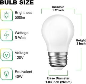 img 3 attached to 🌬️ Flicker-Free Non-Dimmable Refrigerator - Appliance Equivalence