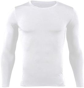 img 3 attached to 🧥 Men's Ultra-Soft Thermal Underwear: Fleece Lined Long Johns Set for Winter Skiing & Ultimate Warmth