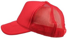 img 3 attached to ImpecGear Baseball Trucker Summer Boys' Accessories: Packs of Hats & Caps