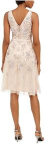 img 2 attached to Adrianna Papell Womens Length CHAMPAGNE