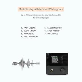 img 1 attached to 🎧 Серебристый SMSL M500 DAC наушниковый усилитель MQA декодер аудио-декодер LME4972 ES9038PRO DSD512 768 кГц XMOS XU-216 с пультом управления