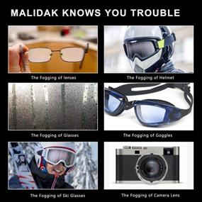 img 2 attached to MALIDAK Reusable Glasses Prevent Eyeglasses